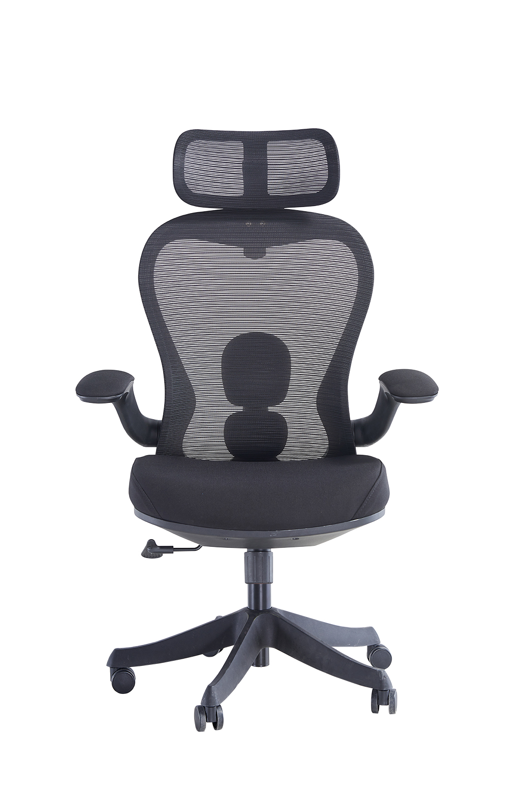 Крісло комп'ютерне INTARSIO BERT II Чорний / Чорний каркас